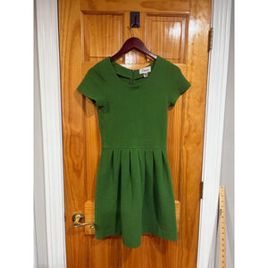 Ganni Green Mini Dress